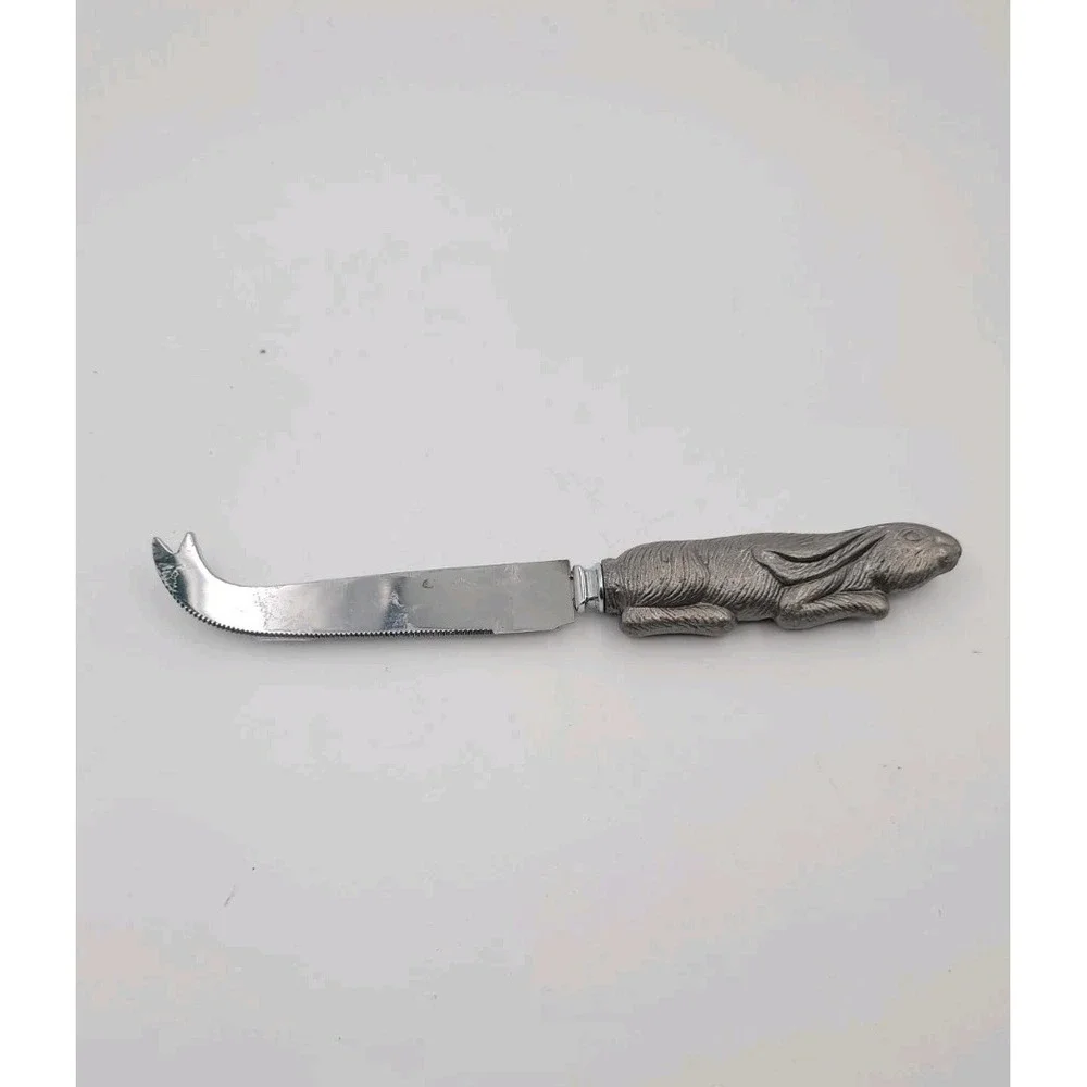 ARTHUR COURT Cheese Knife BUNNY RABBIT 8